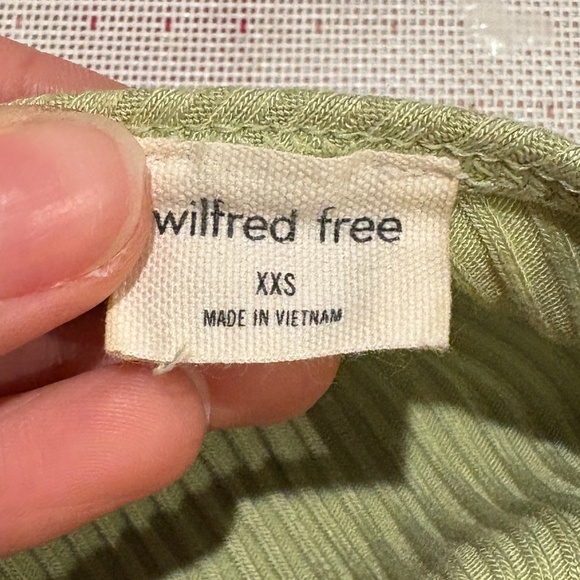 Aritzia Wilfred Sevita One Shoulder Top Size XXS - Picture 2 of 5